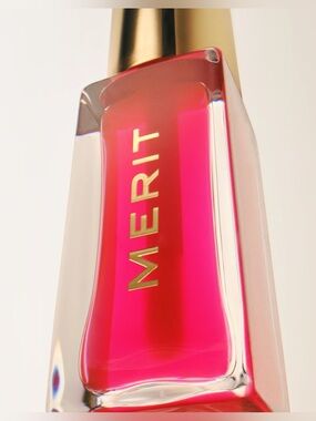 MERIT Shade Slick Gelée Tinted Lip Oil in Les Deux | sheer pink. NEW✨